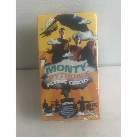 VHS Monty Pythons Flying Circus A&E Season No 2 Boxed Set New Sealed - Picture 5 of 6